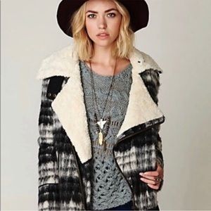 Free People wool blend coat